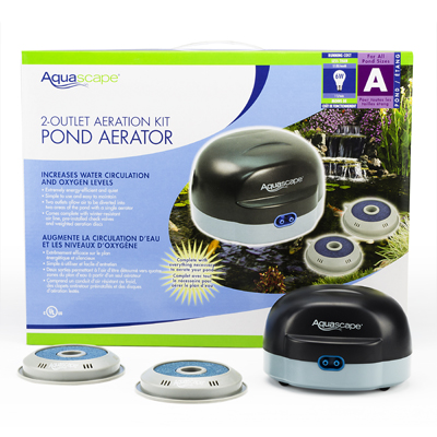 75000 Aquascape Pond Aerator 2-Outlet