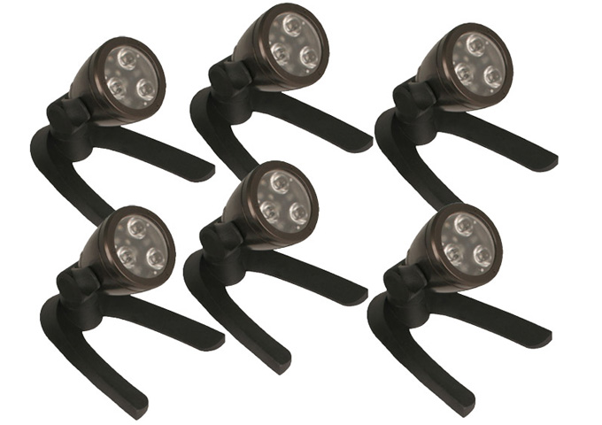 Garden and Pond LED 3-Watt Spotlight 6-Pack