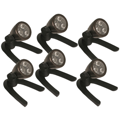 84047 Garden and Pond LED 3-Watt Spotlight 6-Pack